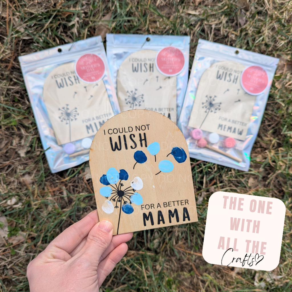 PERSONALIZED Mother's Day Craft Kit