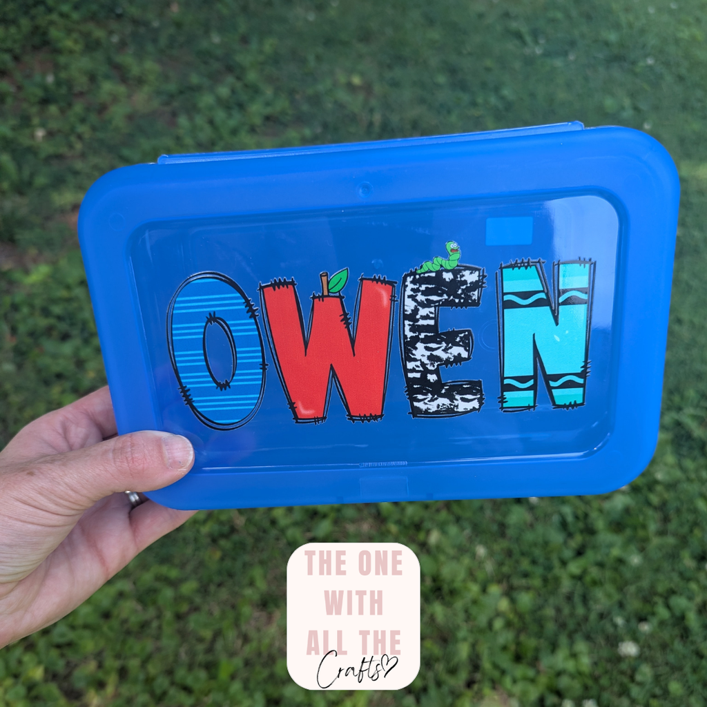 PERSONALIZED Pencil Box