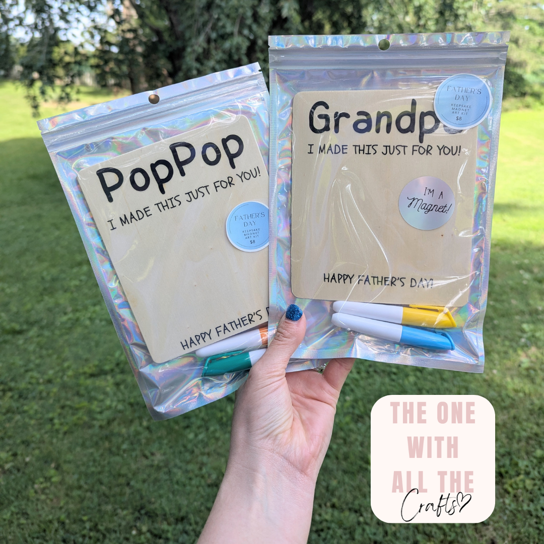 PERSONALIZED Father's Day Craft Kit
