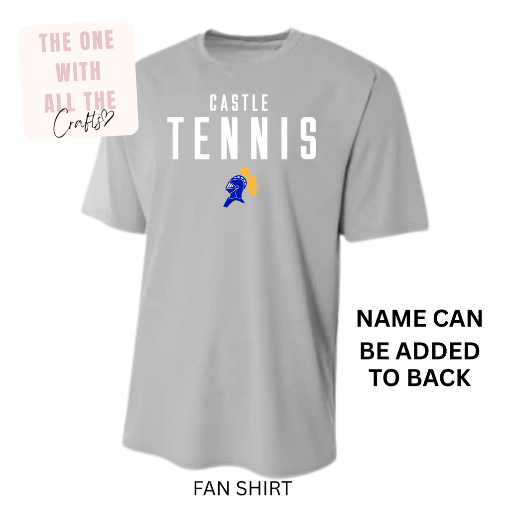 Castle Tennis Tshirt- Fan Design