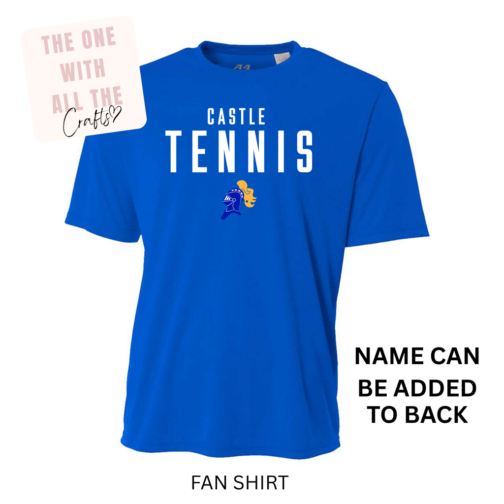Castle Tennis Tshirt- Fan Design