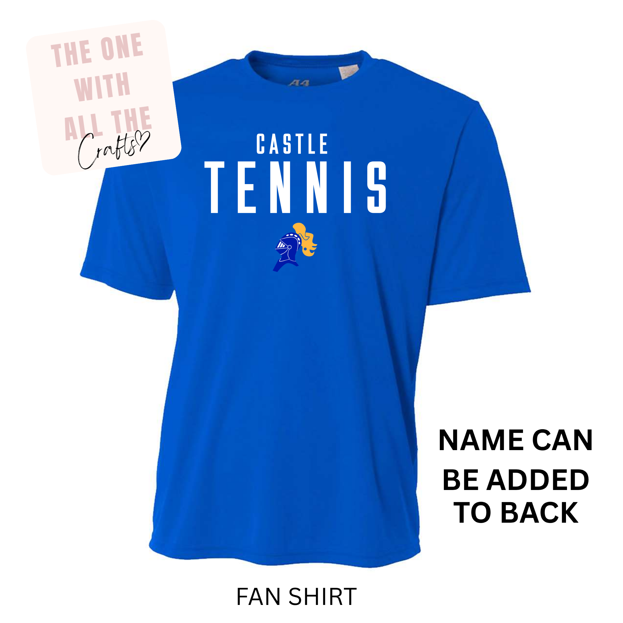 Castle Tennis Tshirt- Fan Design