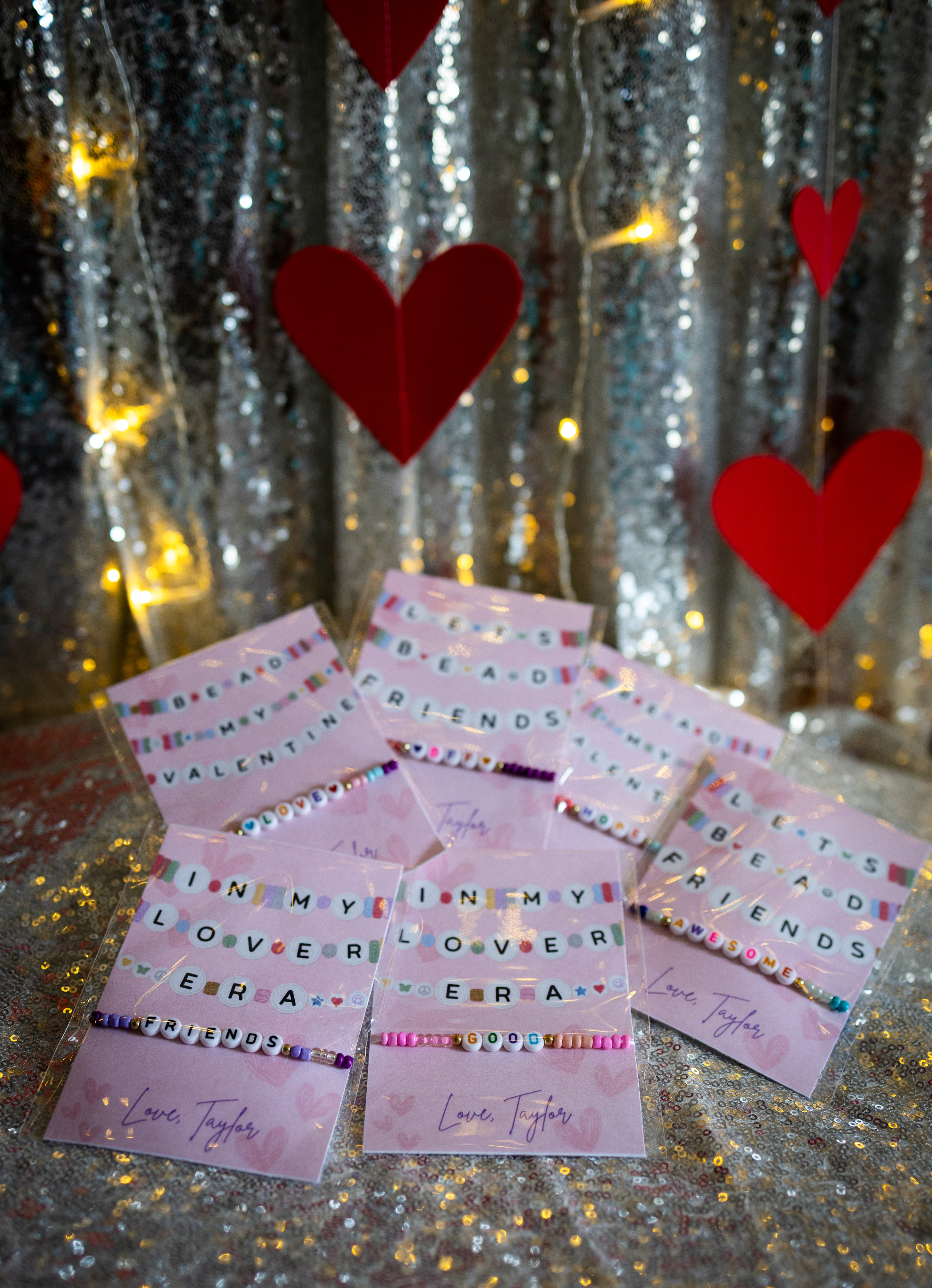 School Valentines- Friendship Bracelets