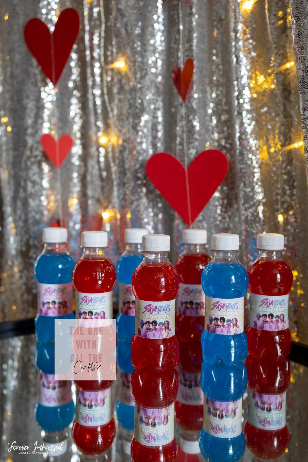 School Valentines- Red/Blue Soda