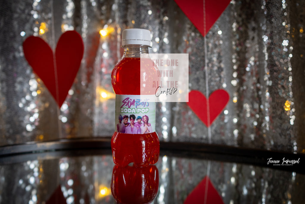 School Valentines- Red/Blue Soda
