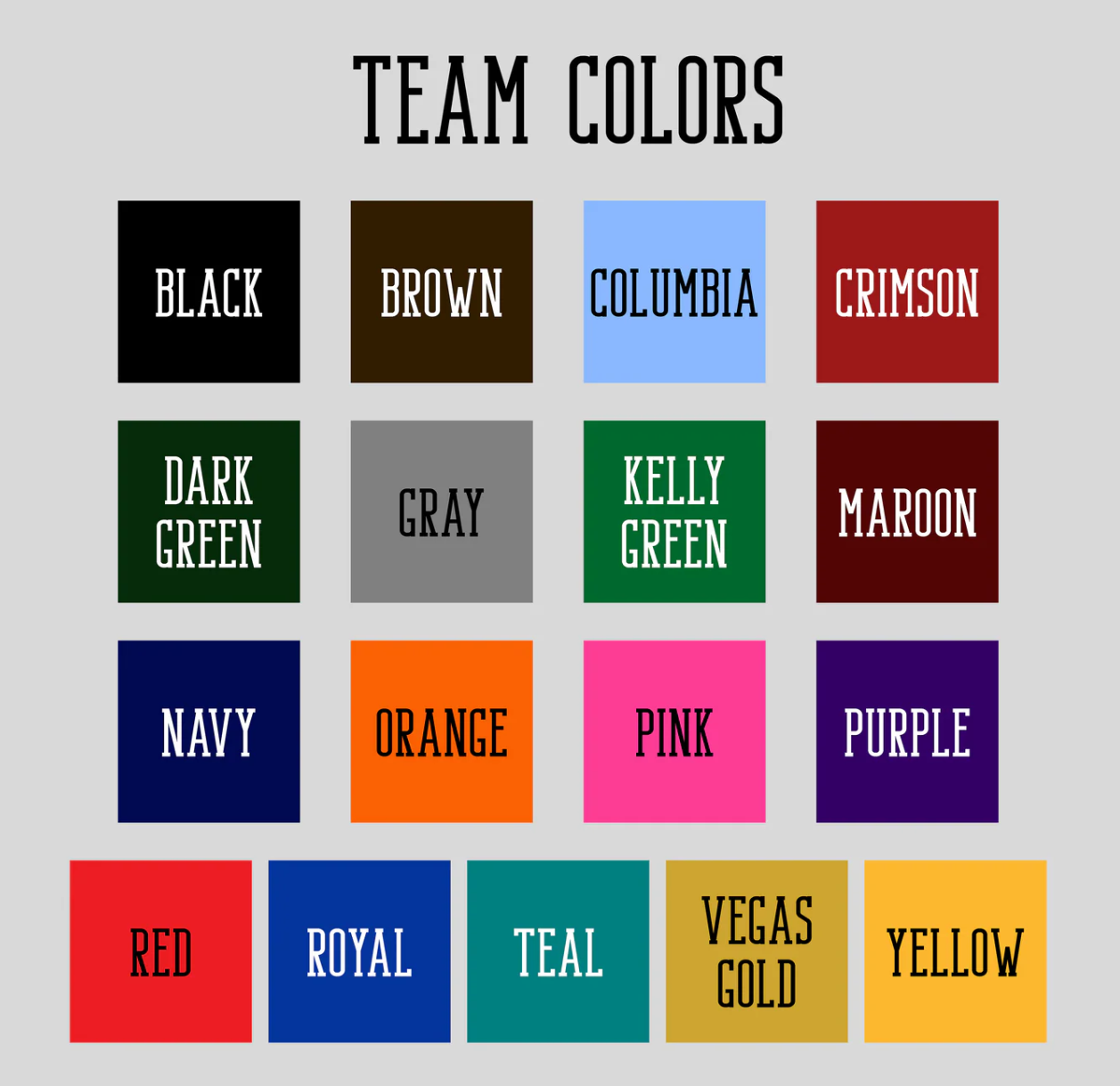 CUSTOM Letterman Mascot Tee/Crew