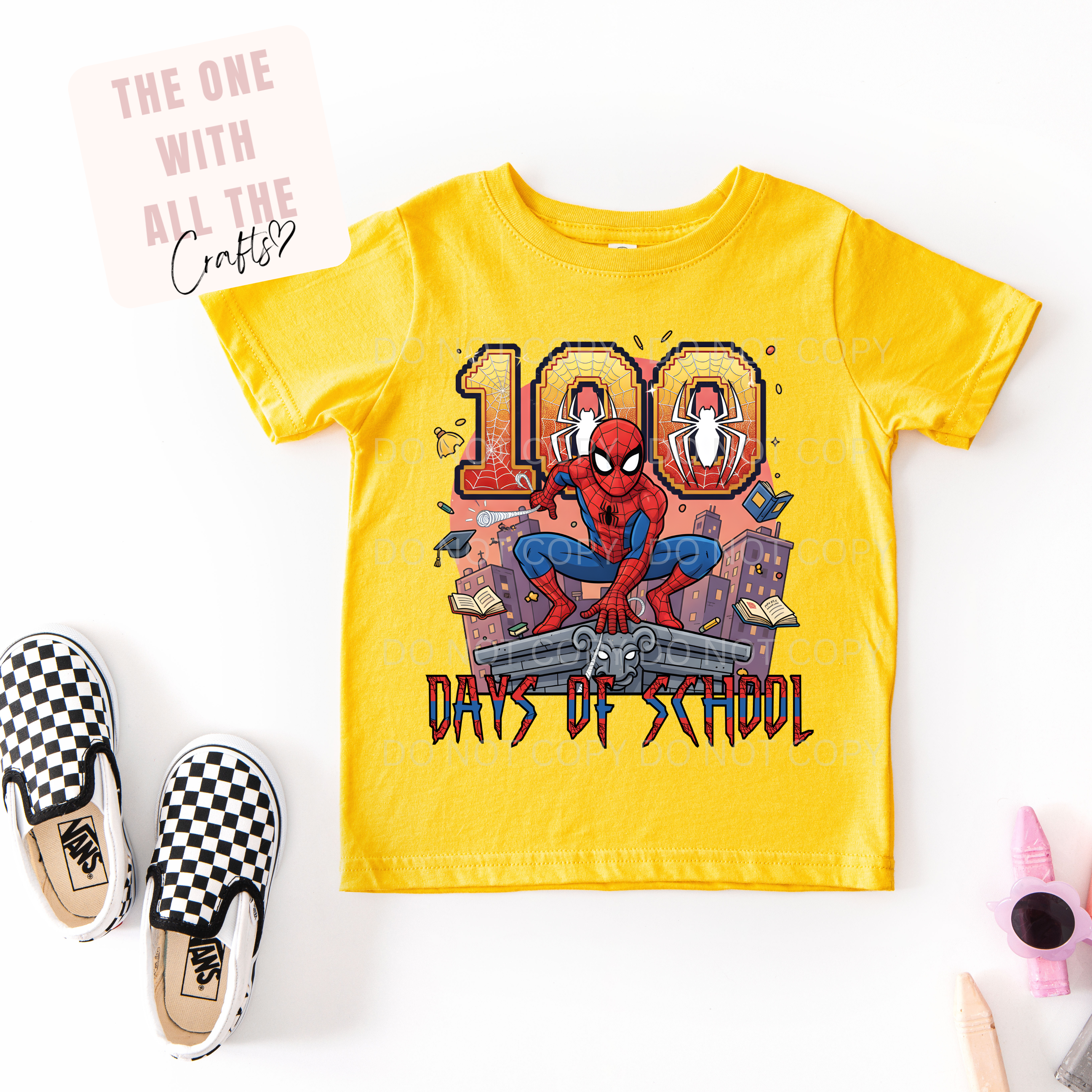 Spidey Hero 100 Days Of School Tee