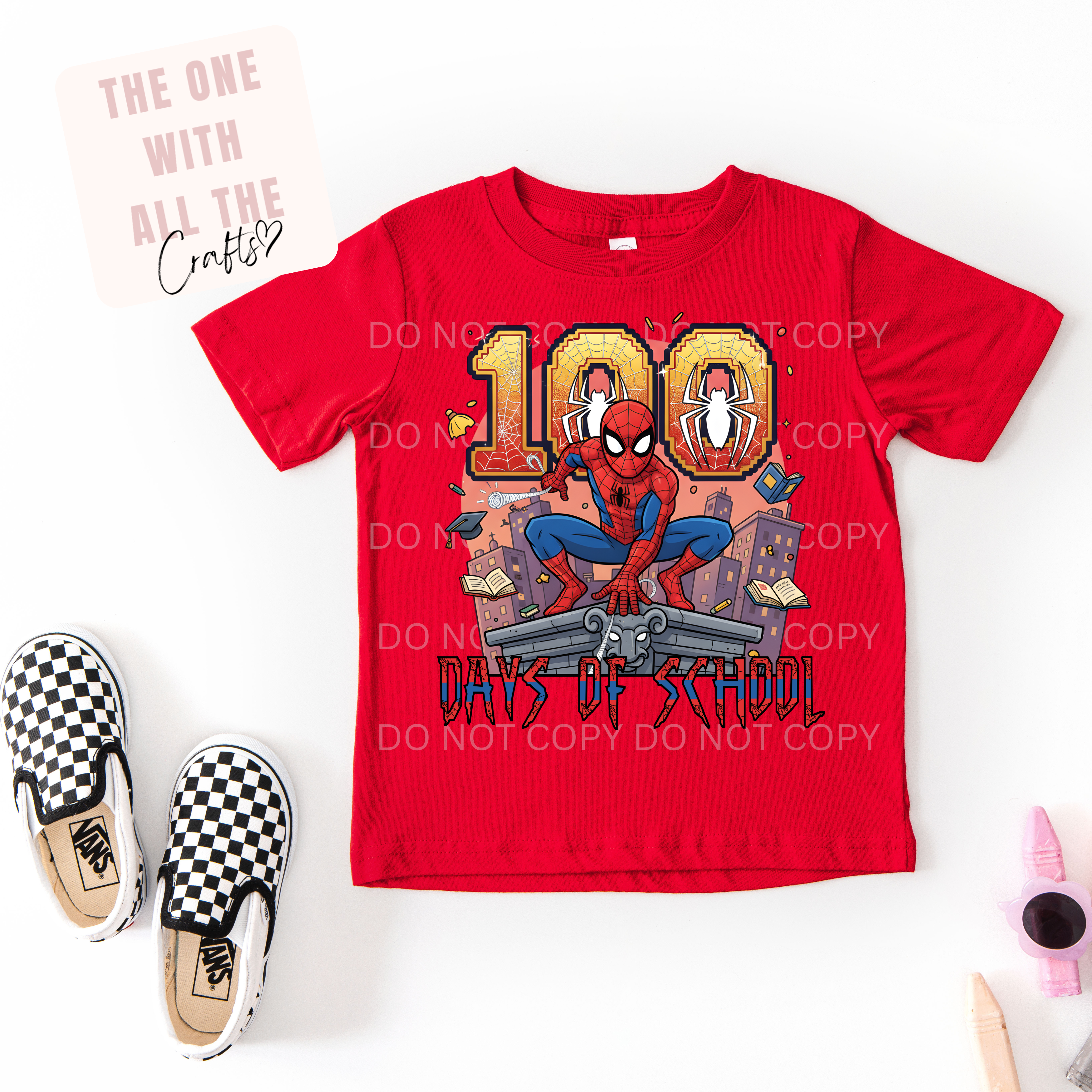Spidey Hero 100 Days Of School Tee