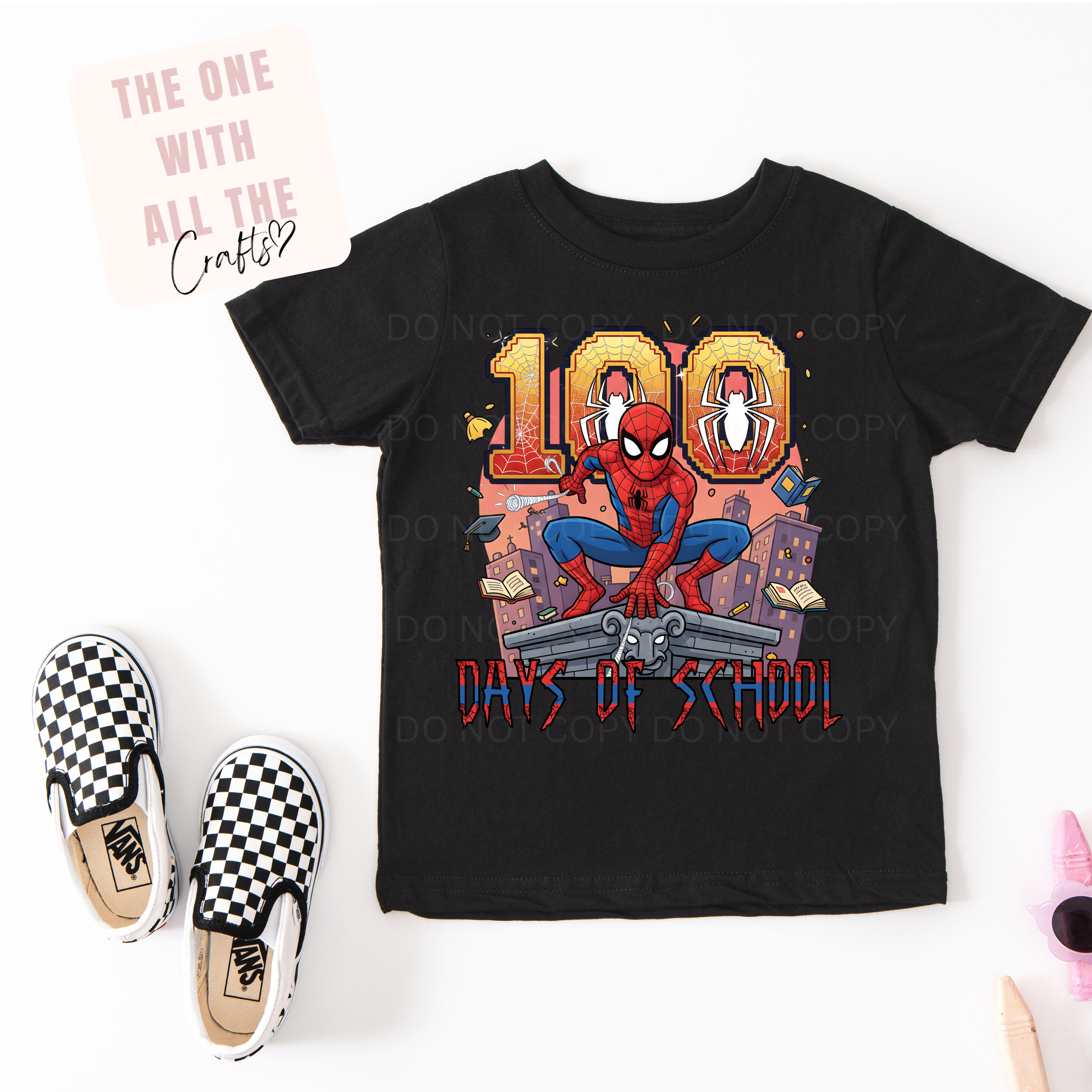 Spidey Hero 100 Days Of School Tee