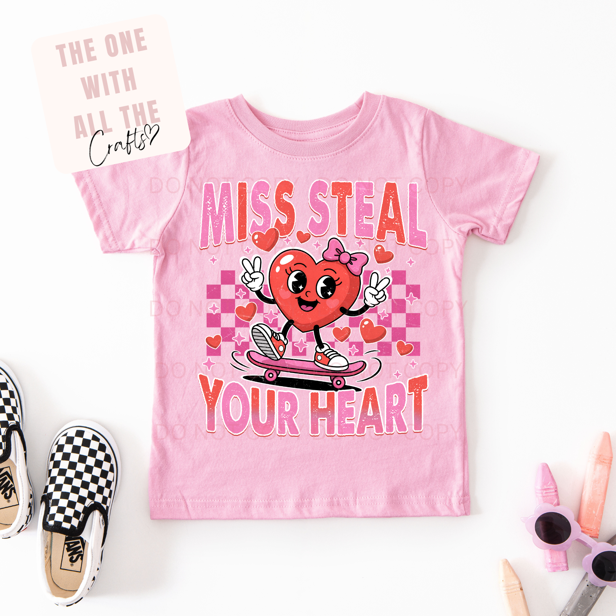 Mr and Miss Steal Your Heart Valentine Tee