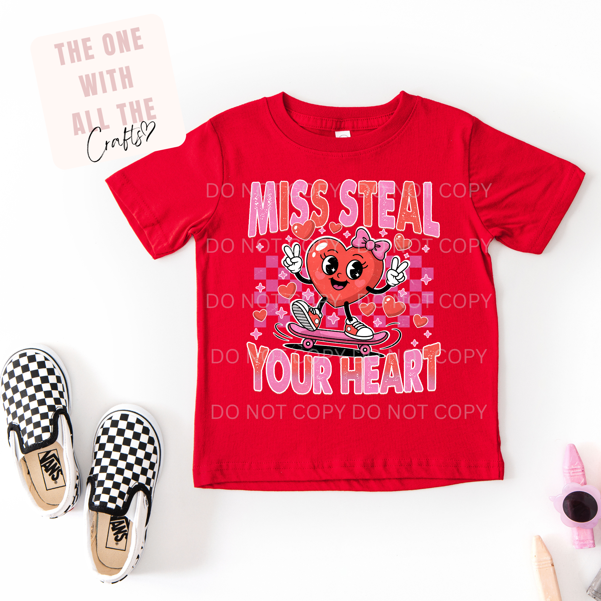 Mr and Miss Steal Your Heart Valentine Tee