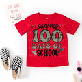 Survived 100 Days of School Tee