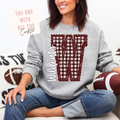 Mt. Vernon Wildcats Letterman Mascot Tee/Crew