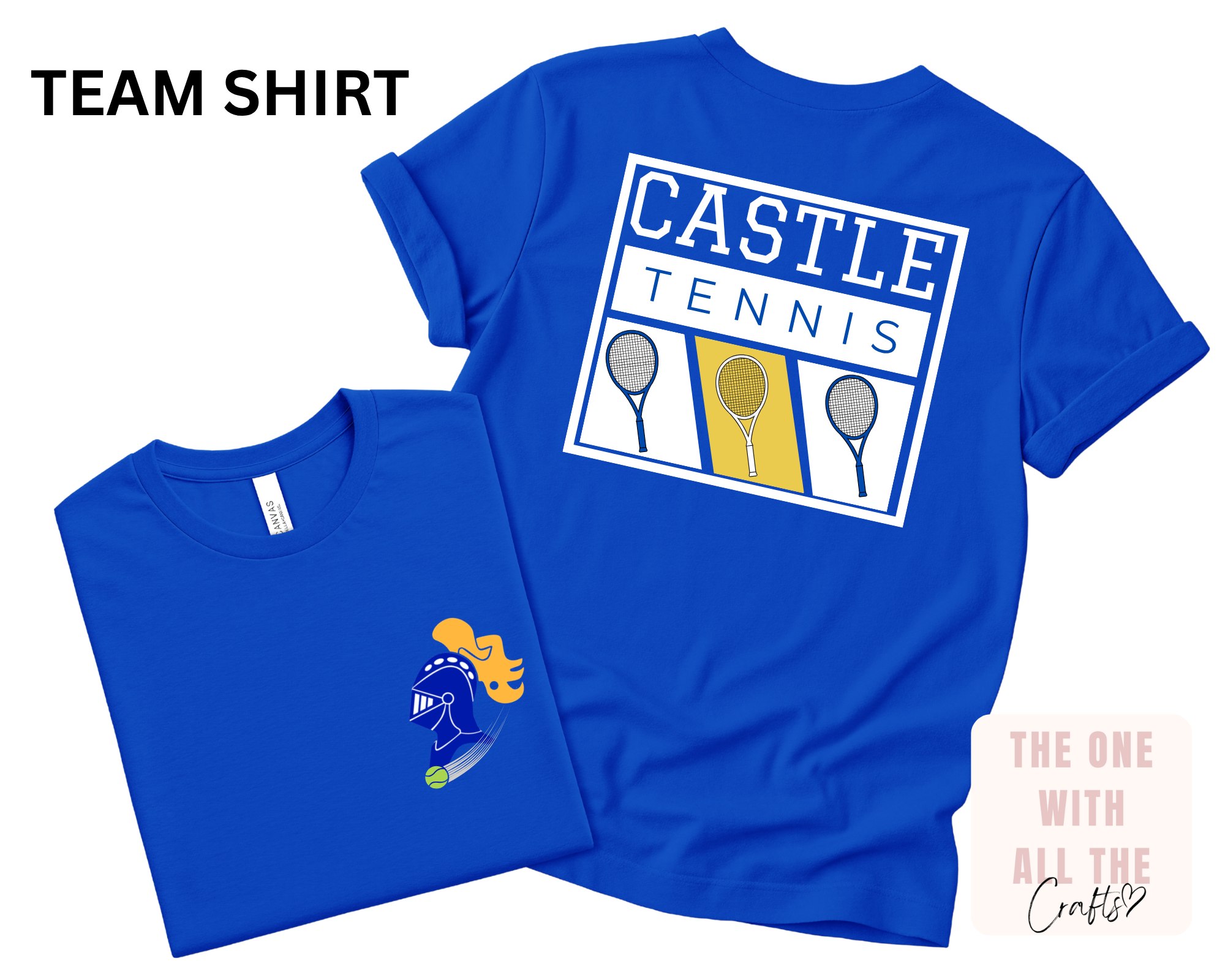 Castle Tennis Tshirt- Team Design
