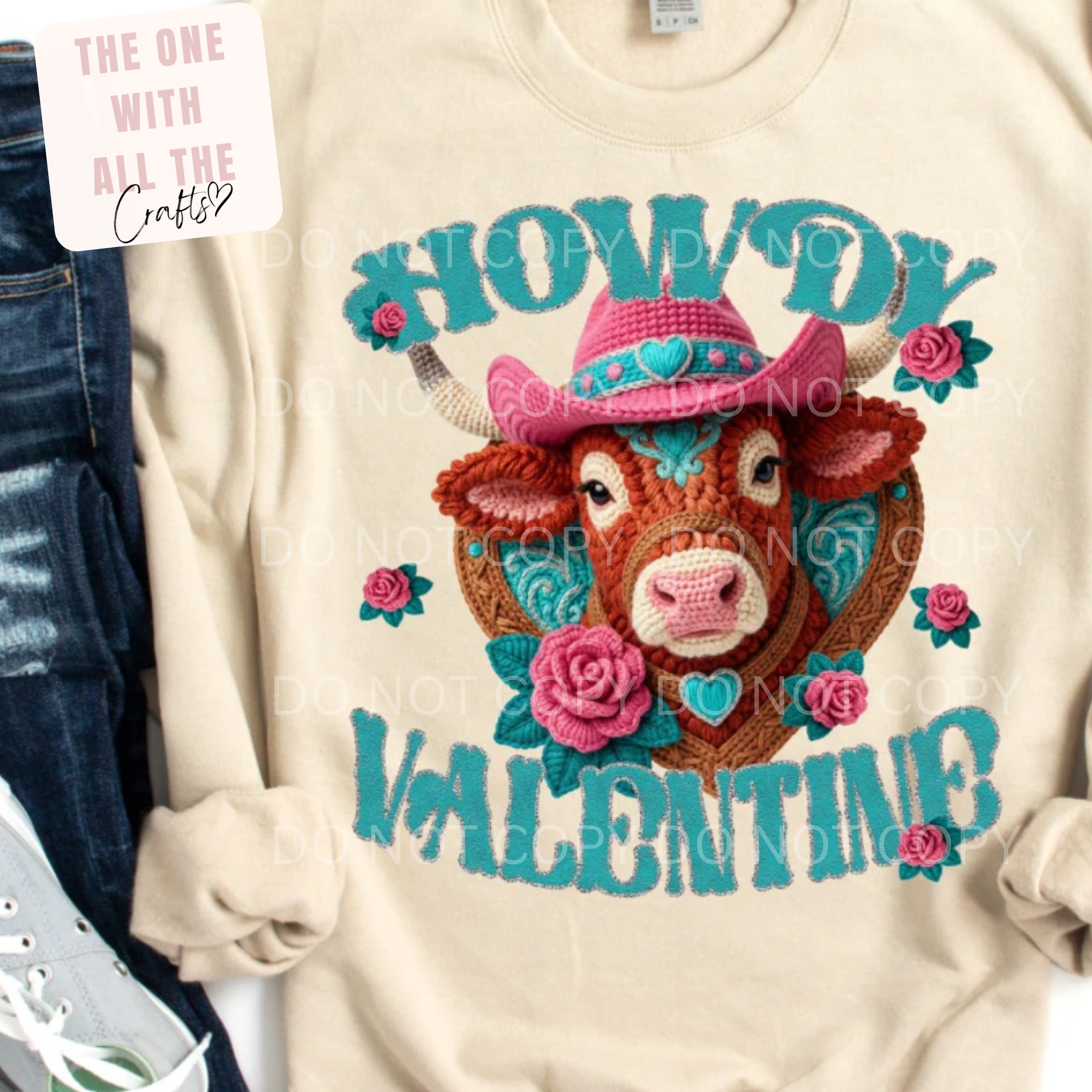Howdy Valentine Tee/Crew